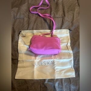 Jules kae Vibrant Pink Crossbody Bag
